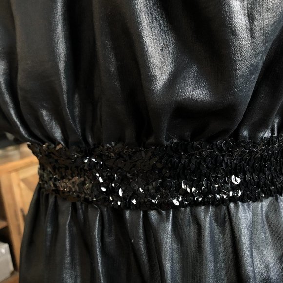 Black Feminine Dressy Smart Set Top | Size S - Picture 12 of 13